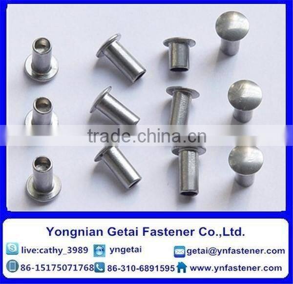 Hot Dip Galvanized Rivets with Button Head