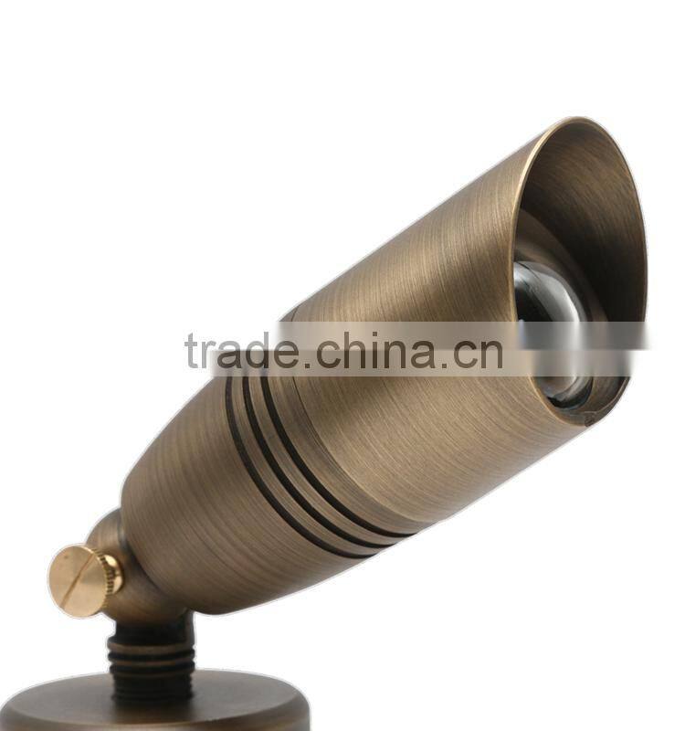 brass led outdoor light garden lights