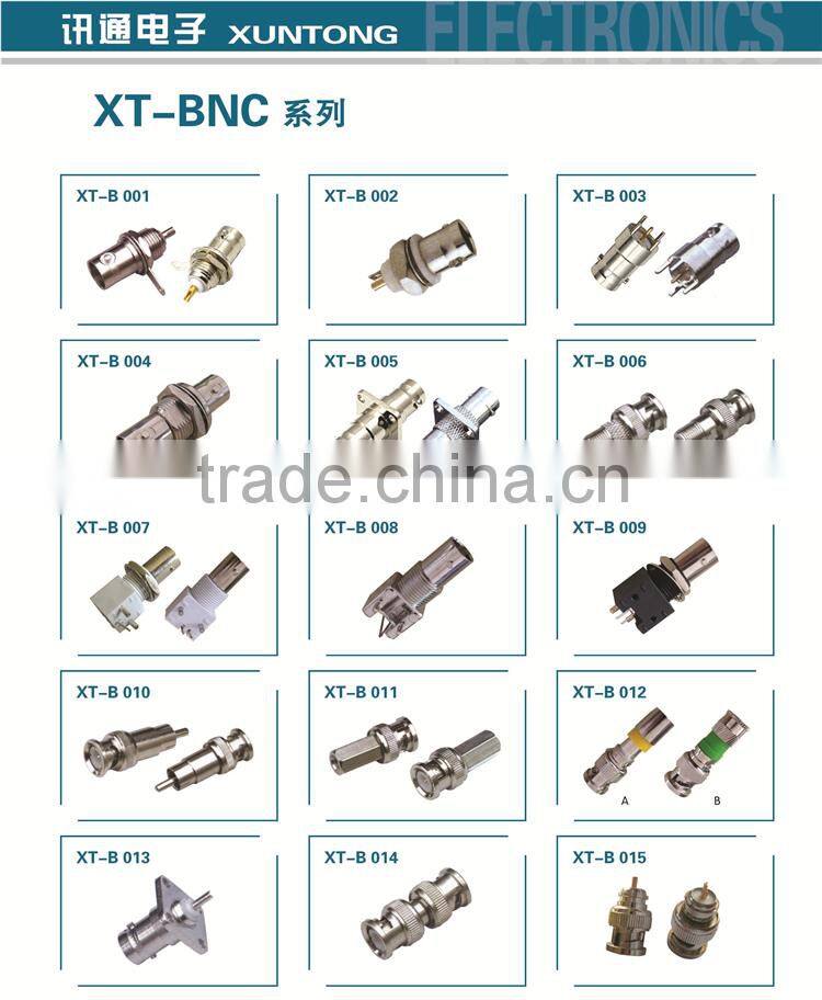 4 Channel CAT5/6 UTP to BNC CCTV Passive Video Balun Male Connector RJ45 Adapter