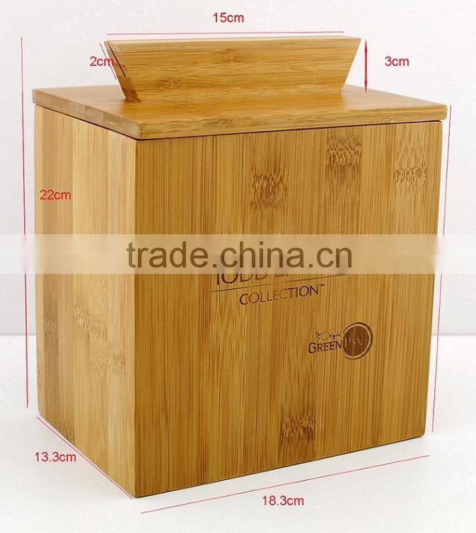 Bamboo Zest Recipe Box