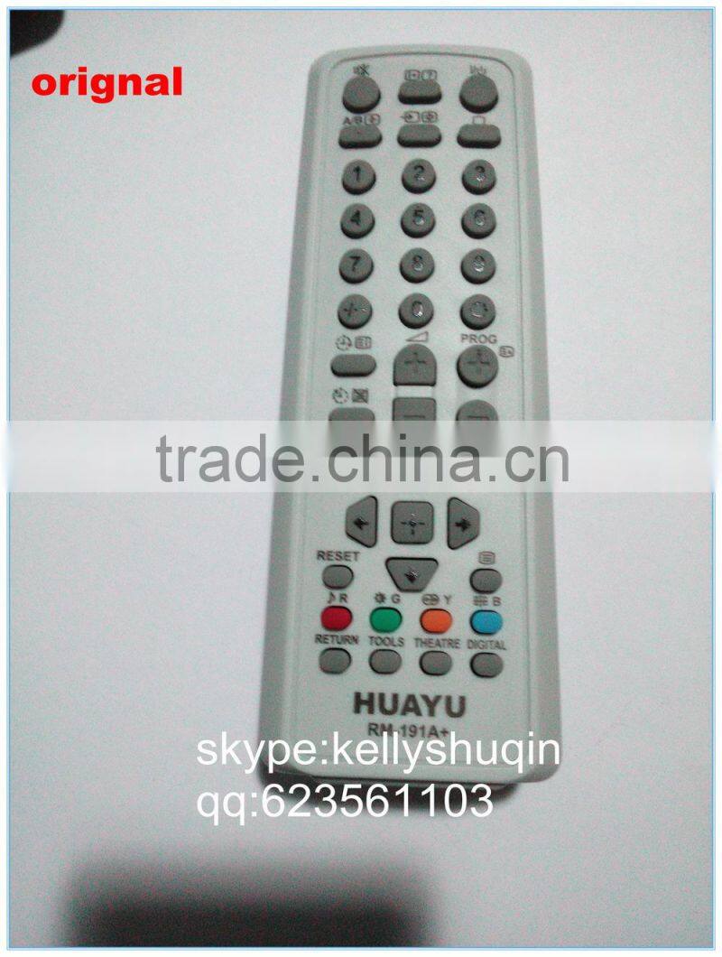 gray color universal remote control SONYI RM-191A 191A with small box package