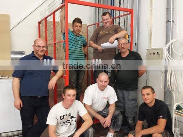 hydraulic cargo lift/lift for warehouse