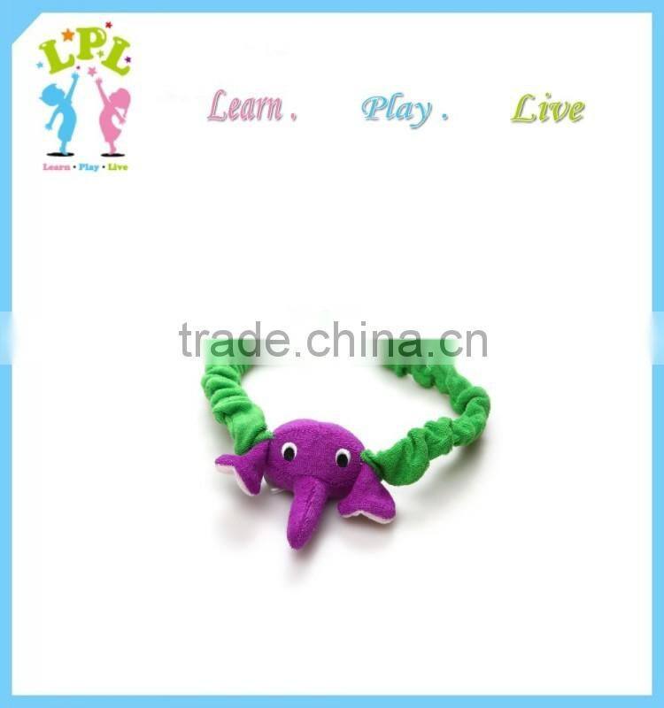 Kindergarten educational toys soft toys towelling material kids Chewlery Elephant