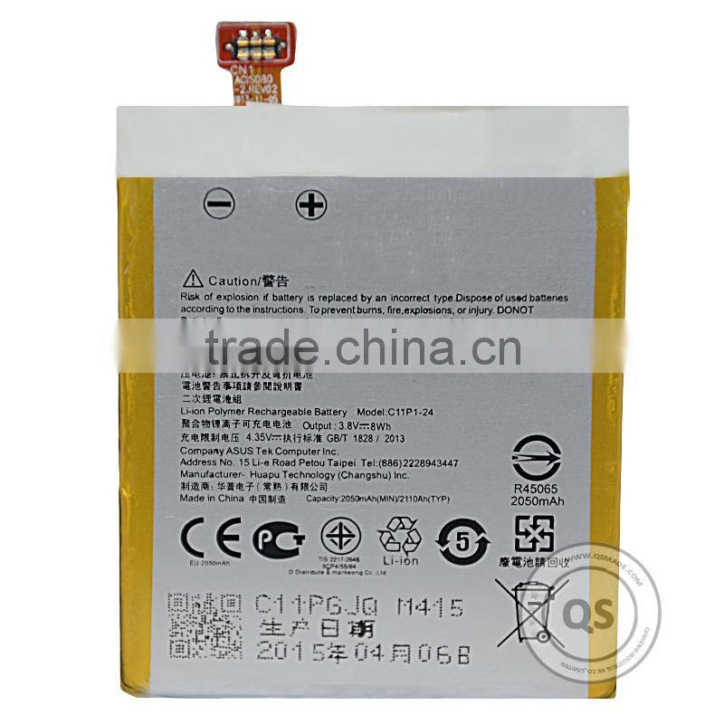 Factory Wholesale Original C11P1324 Battery 2100mAh For ASUS Zonfone 5 A500G Z5 AKKU gb/t 18287-2013 mobile phone battery