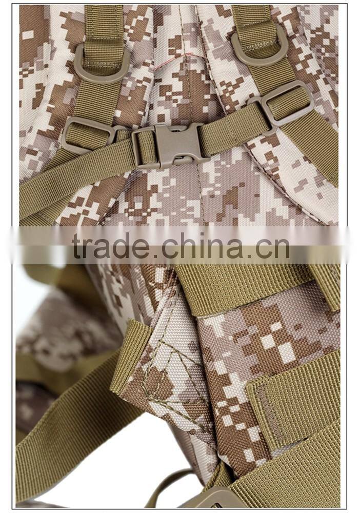 Outdoor Sports 3P Bag Military Backpack for Camping Hiking