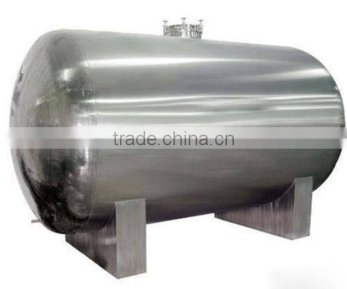 stainless steel water tank storage tank oil vegetable horizontal type 500L