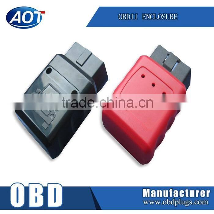 New Shell Shape Black or White Shell For OBDII With J1962 Male Connector