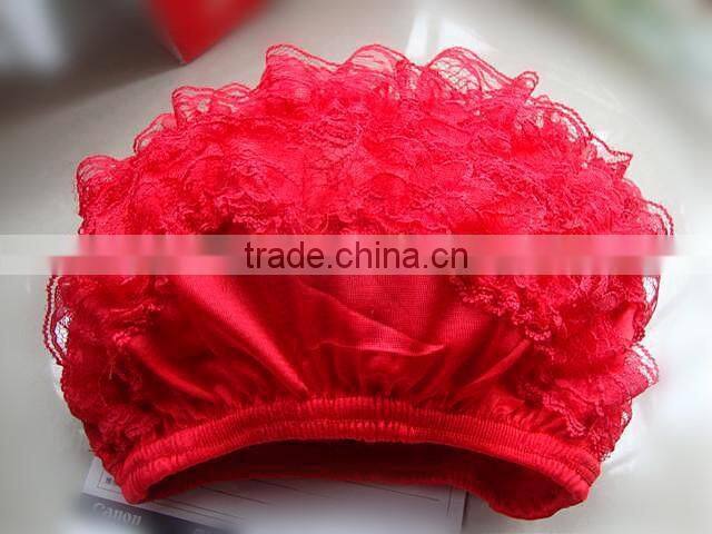 Wholesale baby infant lace ruffle bloomers boutique good looking baby bloomers Infant Cotton Shorts/Bloomer Beautiful Multicolor