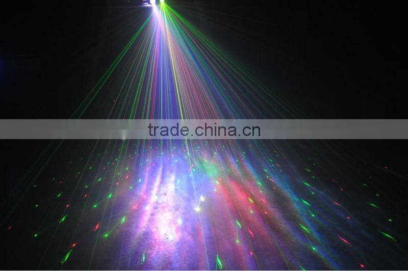 480mW RGB Multi-Effect Laser Light with LEDs background