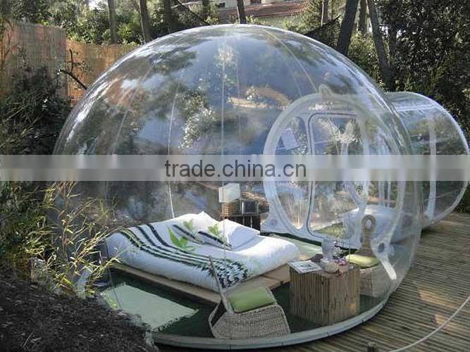 Hola small transparent inflatable dome tent/inflatable tent/inflatable air dome tent for sale
