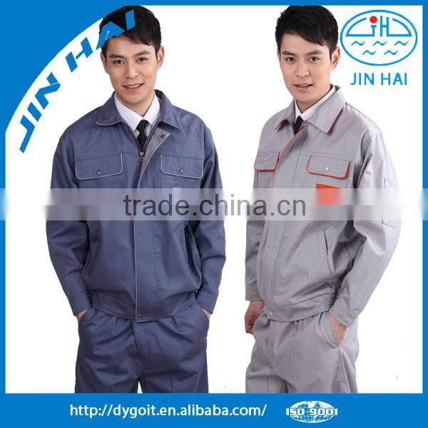 wholesale high quality twill jackets workwear with long sleeve