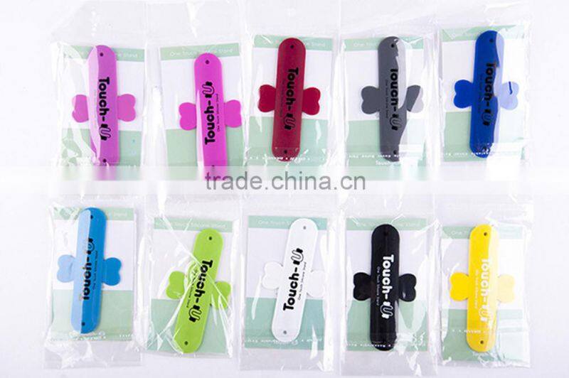 Fanny cheap price 3M sticker silicone cell phone holder