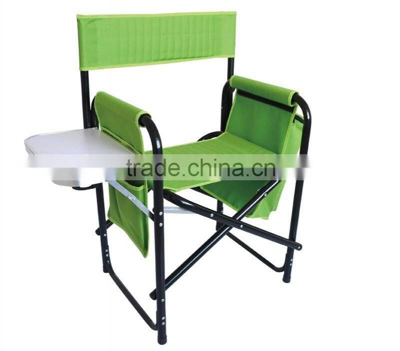 Lightweight aluminum fishing chair high seat folding beach chair