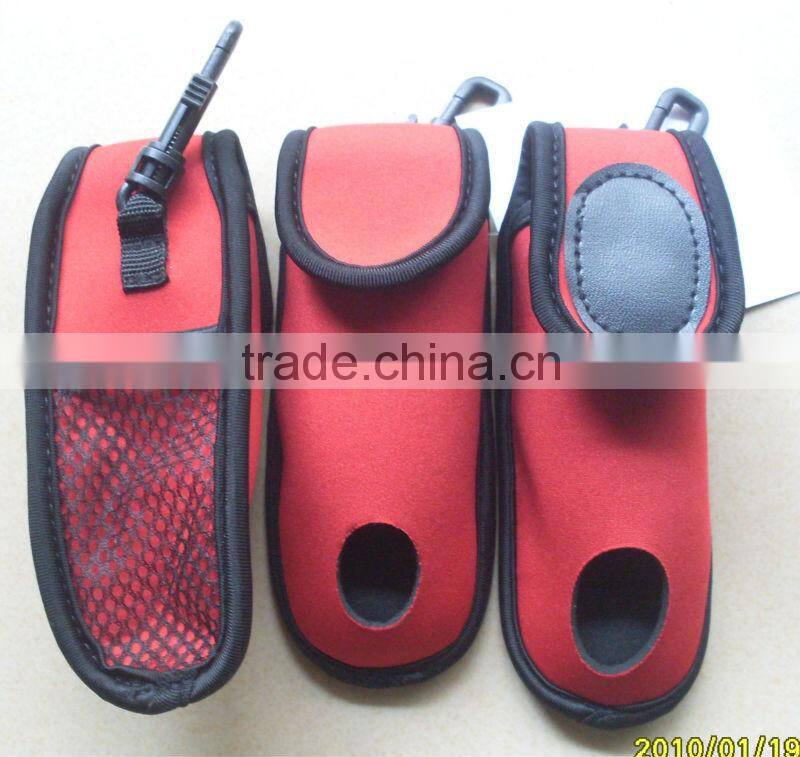 neoprene wrist cell phone pouch neoprene pouch case neoprene lens pouch