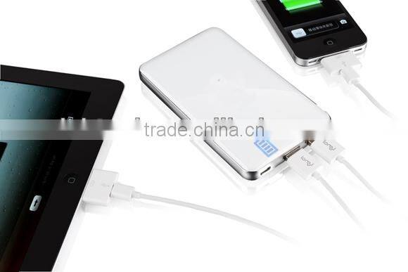 5600mah 2 USB output pwer bank,portable smart charger for mobile phone