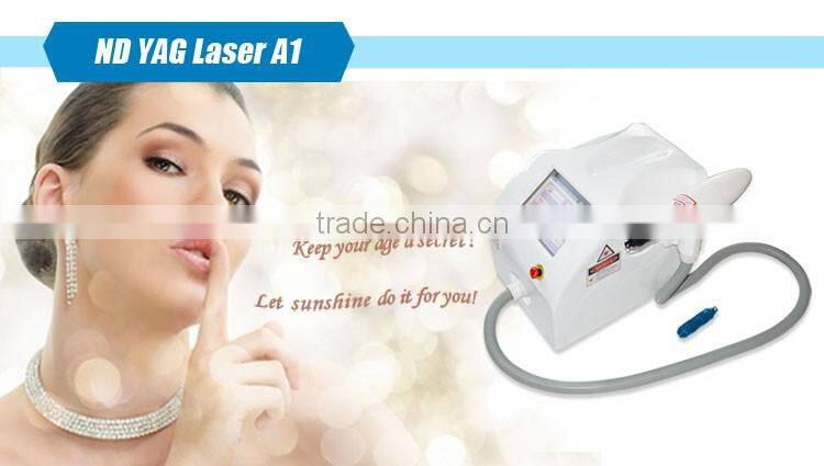 New salon professional long pulse nd yag laser vein removal
