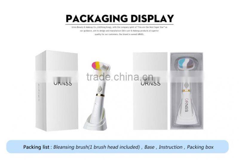 Deep Clean Battery Operated Facial Cleanser Face Skin Care Brush Massager Scrubber