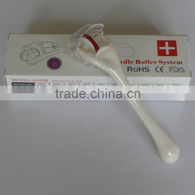microneedle roller derma roller for dark red circles around eyes