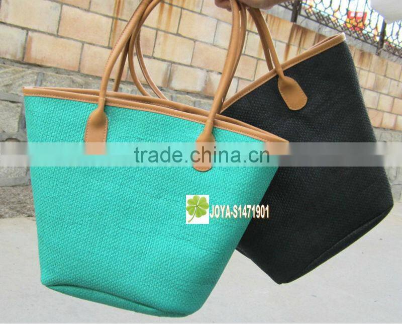 Summer straw bag