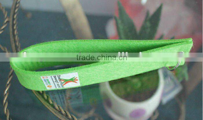 Printing felt lanyard with keychain