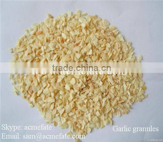 the newest hot sell garlic granules 8-16 mesh in China