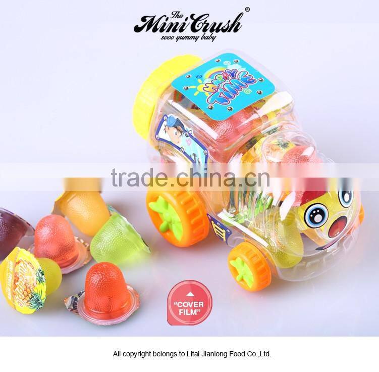 Natural fruit coconut assorted mini jelly cup
