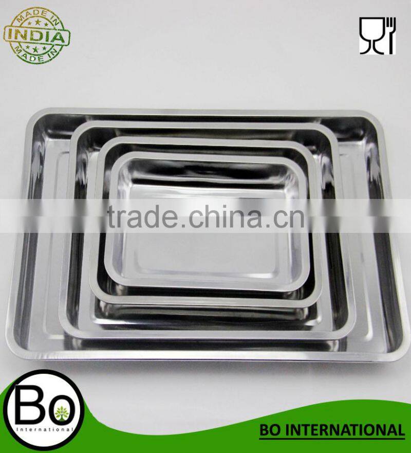Stainless Steel Square baking tray
