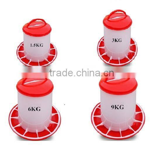 automatic feeder pail and drinker pan, trough,