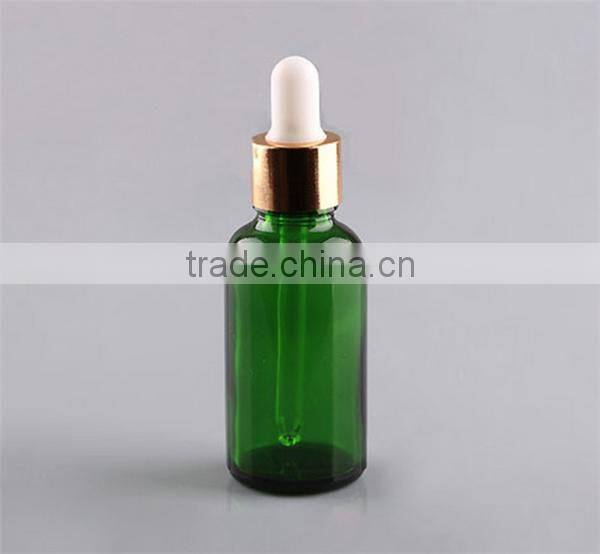 30ml essential oil glass bottle , green color brown color glass dropper bottle, e liquide essential oil bottle