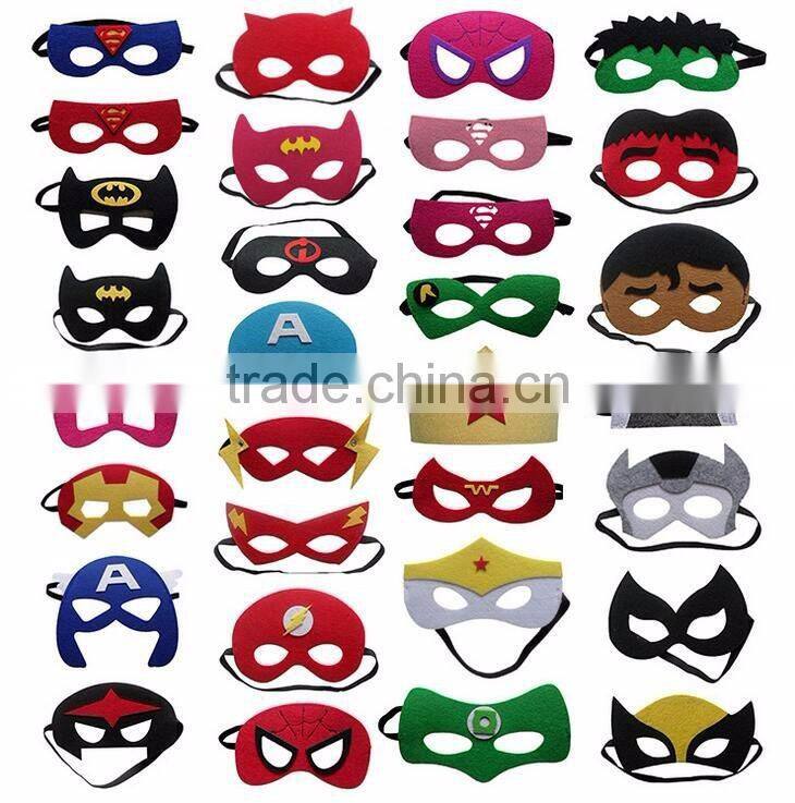 Hot Crazy Animal City Cheap Kids Cartoon Animal Felt Mask