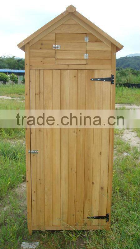 2016 hot portable made in China wooden garden storage
