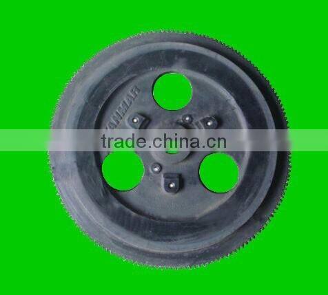 Agriculture tractor forged flywheels with ring gears