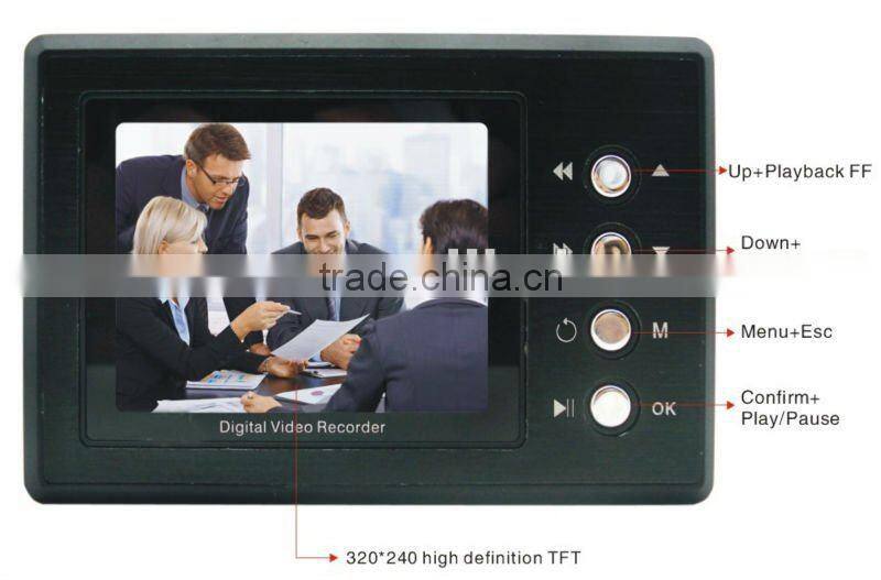 Mini Portable DVR Recorder with AV input and LCD screen 2.5"