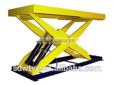 Hydraulic scissor lift platform