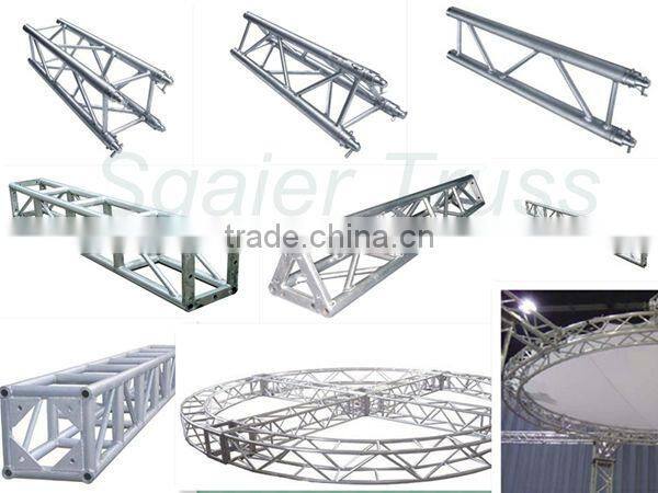 Aluminum arch roof truss ,curve roof truss 4 pillar 12m by 10m for sale