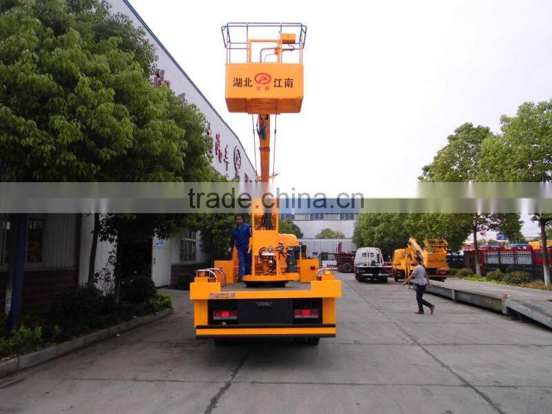 factory directly sale Dongfeng 18m truck with elevating platform