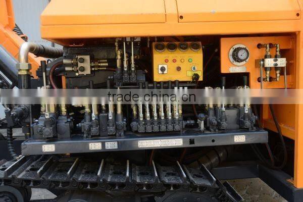 KGH8 high pressure crawler mounted eco pneumatic surface DTH drilling rig