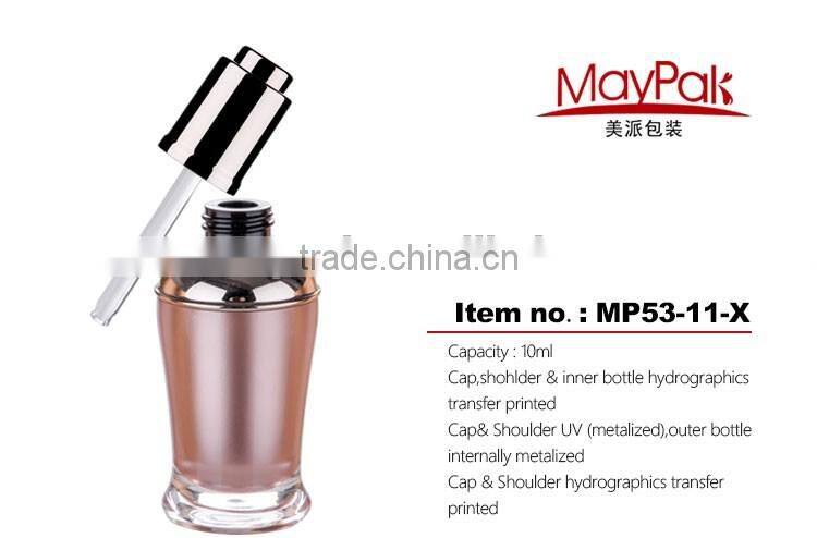 logo printing available empty skin essence bottle