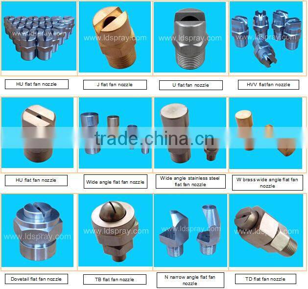 PP/PVDF/SS ceramic nozzle