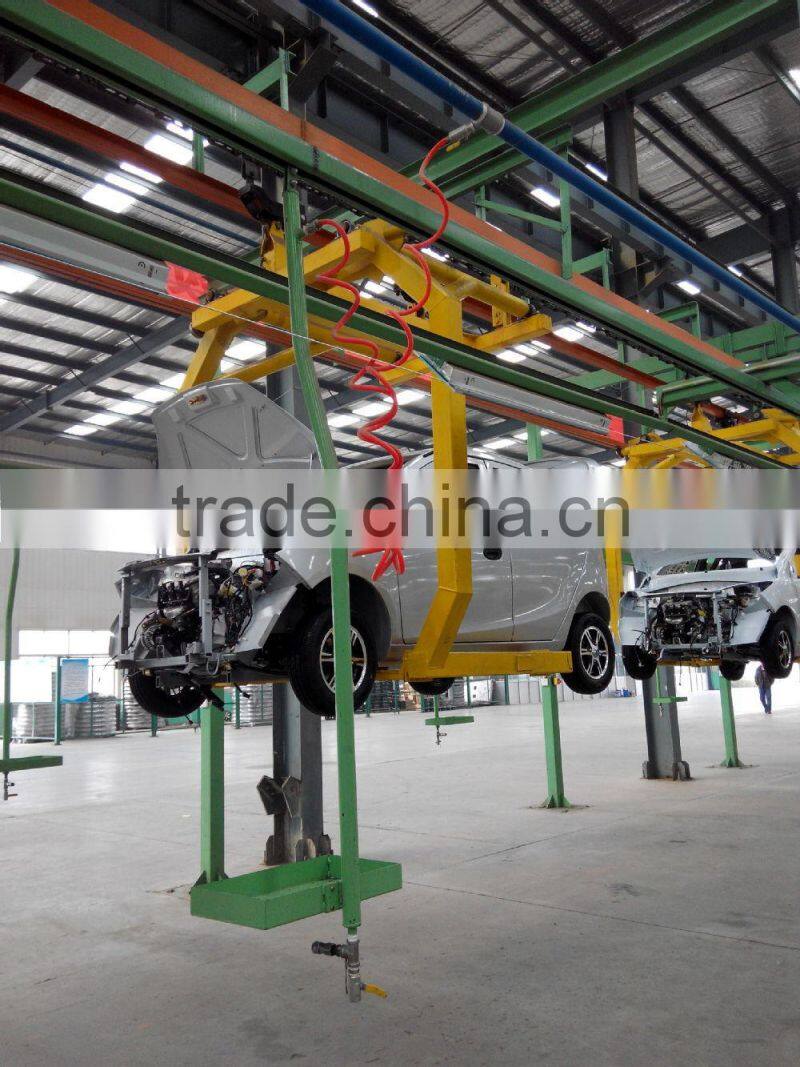 automatic and manual product line for vehicle assembly