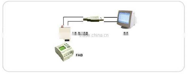 YUMO AF-DUSB PLC A cable connecting FAB and PC USB port (frontispiece plug type) programmable logic controller