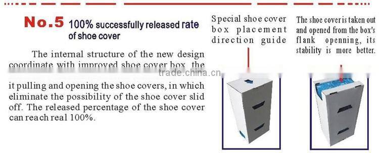 microcomputer intelligent shoe covers machine/automatic shoe cover dispenser