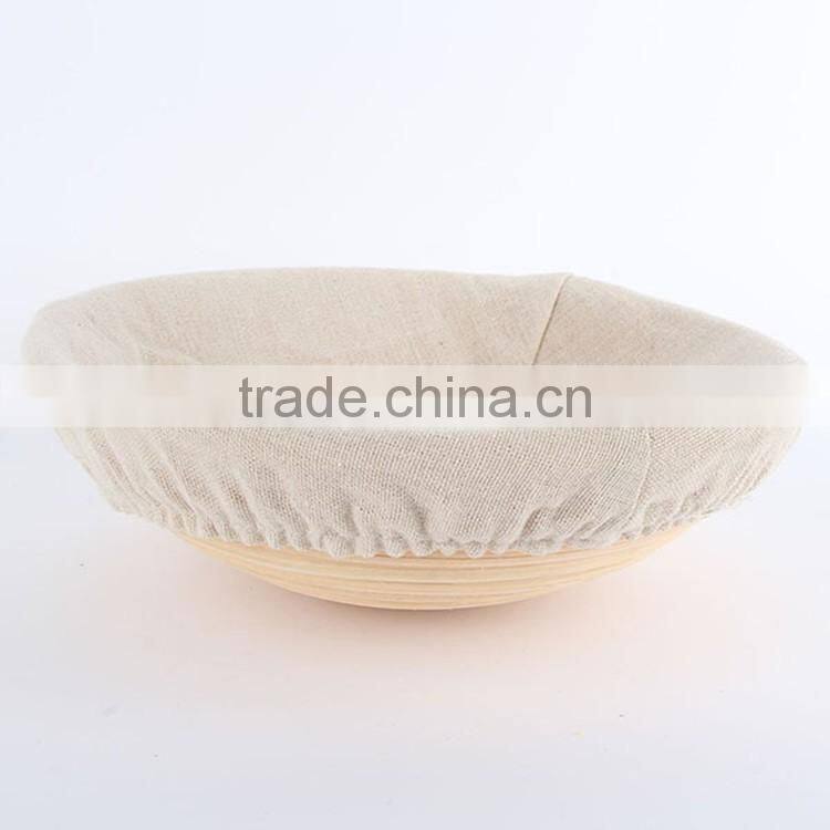 Handmade cheap price round Small Bread Proofing Banneton Basket
