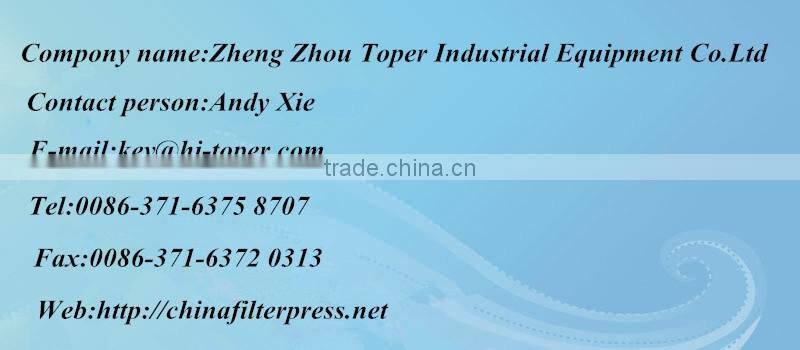 Toper is professional air hydraulic pump manufacturers used with filter press for solid liquid separation