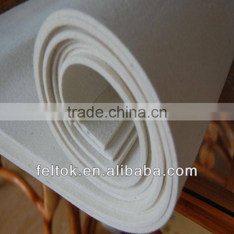 Excellent toughness wholesale wool felt fabric