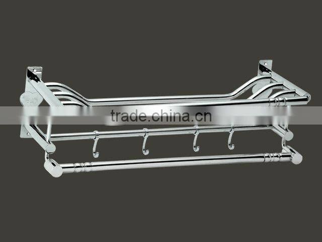 Towel rack with diamond