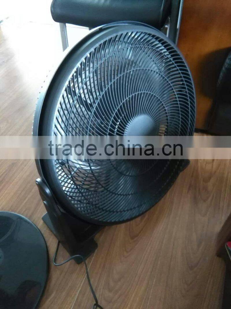Adjustable Table Fan or Floor Fan - 16 Inch - 360 Degree Vertical Tilt, Durable & Lightweight, 3 Energy Efficient Fan Speeds -UL