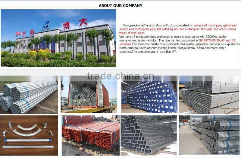 Galvanized BS4568 Steel Conduit