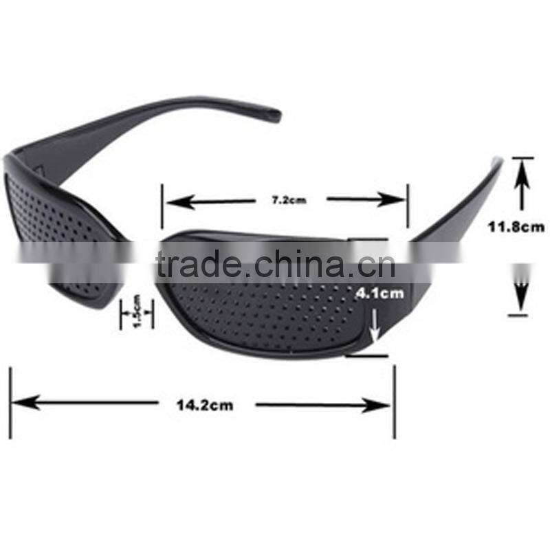 china sunglass manufacturers/fashion brand pinhole glasses medical glasses 2015 eBay hot pinhole glasses anti fatigue glasses