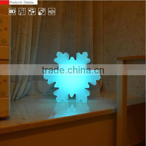 Outdoor use RGB LED snowflake for Christmas decor